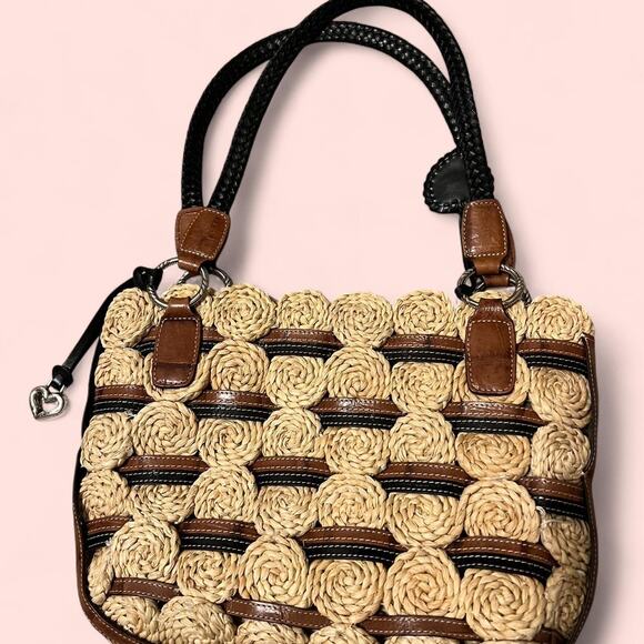 Brighton tan and brown woven - Picture 3 of 4